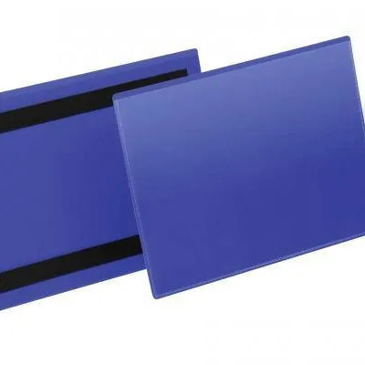 Kieszeń magazynowa pozioma magnetyczna a5 DURABLE 174307 niebieska 50szt
