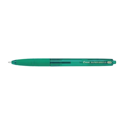 Długopis olejowy automatyczny PILOT super grip g zielony