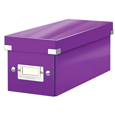 Pudełko do przechowywania 143x352x136mm LEITZ click & store wow 60410062 fioletowy