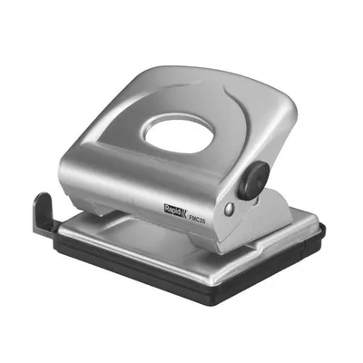 Dziurkacz RAPID fmc25 srebrny 25 kartek 2 otw. 80 mm