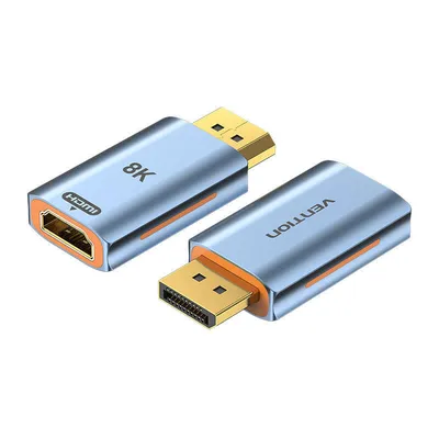 Adapter hdmi żeński do displayport męski Vention hfmh0 8k 60hz (niebieski)