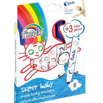 Flamastry Fiorello gr-f165 super baby 160-2033 mix*8szt