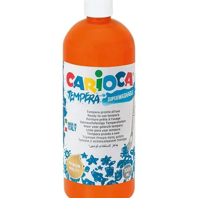 Farba tempera Carioca ko030/11 170-1448 1000ml pomarańczowa