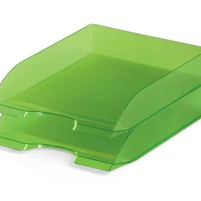 Szuflada a4 do c4 DURABLE basic 1701673017 przezroczysta jasnozielona 253x63x337mm