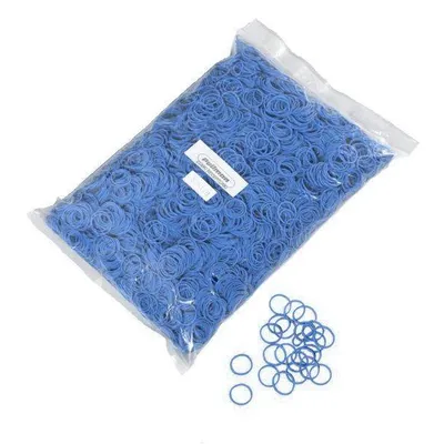 Gumki recepturki 160x1,5x2 śr.100 BINGO 1kg niebieske 60% rb1601520blu