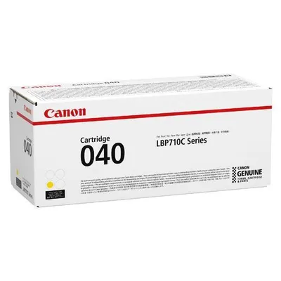 Toner oryginalny CANON crg040y 0454c001 yellow 5400 stron