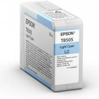 Tusz oryginalny EPSON t8505 c13t850500 light cyan 80 ml