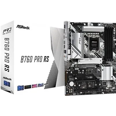 Asrock płyta główna b760 pro rs s1700 4ddr5 dp/hdmi/edp m.2 atx