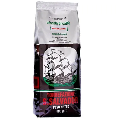 Kawa ziarnista s.salvador miscela bar marrone 500g