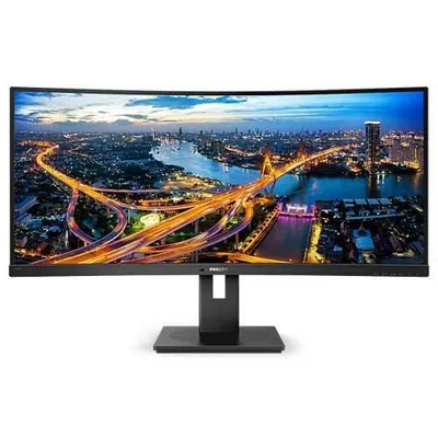 Philips monitor 346b1c 34'' va curved hdmix2 dpx2 usb-c