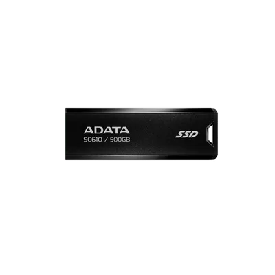 Adata dysk ssd zewnętrzny sc610 500g usb3.2a gen2 czarny