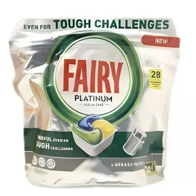 Tabletki do zmywarki lemon FAIRY platinum 28szt