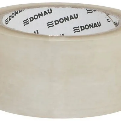 Taśma pakowa hot melt 48mmx66m DONAU transparentna 50mic