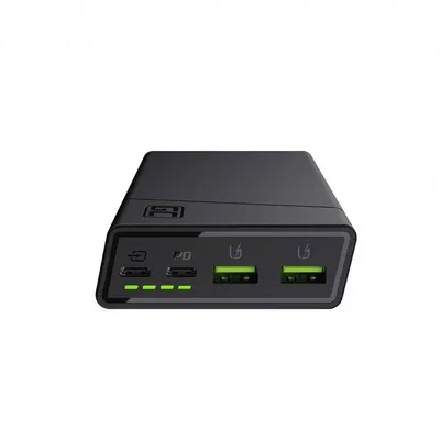 Green cell powerbank powerplay20 20000mah 2x usb-c pd 18w 2x usb