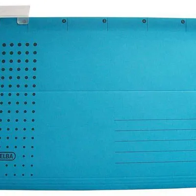 Teczka zawieszkowa a4 ELBA 100552099 niebieska z kartonu 240 g/m²