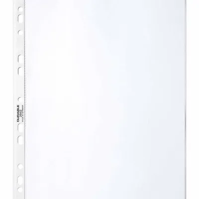 Koszulki krystaliczne a4 DURABLE w pudełku 266819 48 mic 100szt