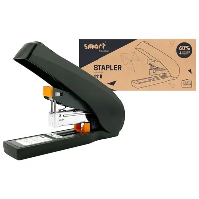 Zszywacz smart 1110 60% siły czarny 100 kart