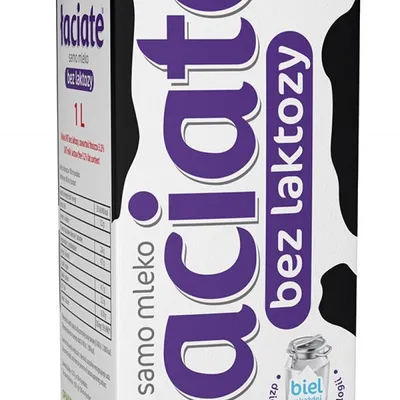 Mleko bez laktozy 3,2% łaciate 1 l
