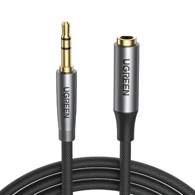 Ugreen av190 przedłużacz audio aux jack 3.5mm, 3m (czarny)