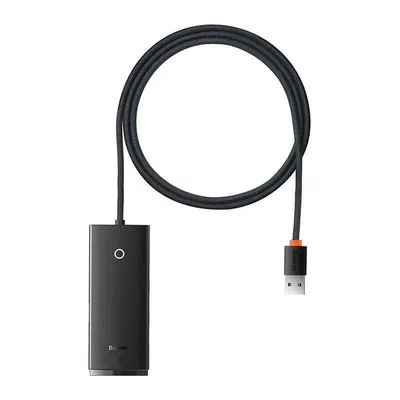 Hub 4w1 Baseus lite series usb do 4x usb 3.0 1m (czarny)