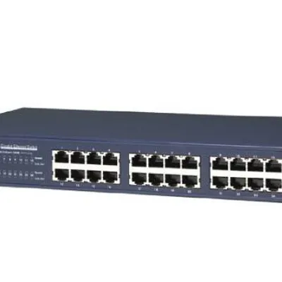 Netgear switch unmanaged plus rack 24xge (12xpoe) - jgs524pe