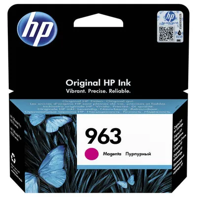 Tusz oryginalny HP963 3ja24ae magenta 700 stron