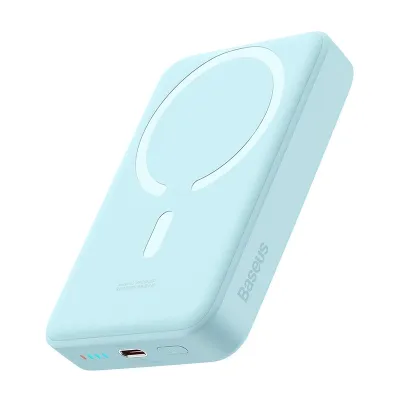Powerbank mini Baseus 10000mah, usb-c 30w (niebieski)