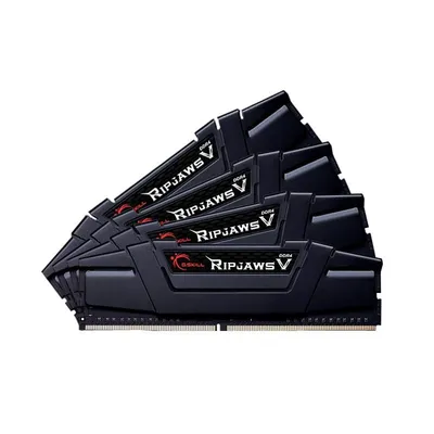 G.skill pamięć ddr4 32gb (4x8gb) ripjawsv 3200mhz cl16 rev2 xmp2 czarna