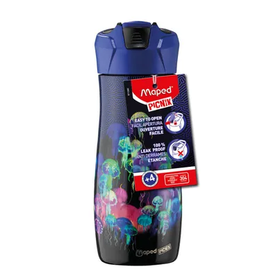 Butelka ze stali nierdzewnej Maped Picnik concept kids 580ml deepsea