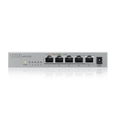 Zyxel mg105 5ports desktop 2,5g unmanaged switch mg-105-zz0101f