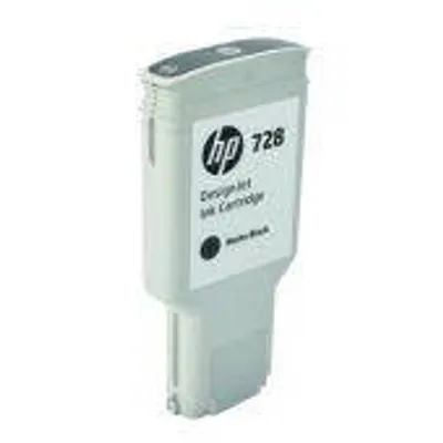 Tusz oryginalny HP728 f9j68a matte czarny 300 ml