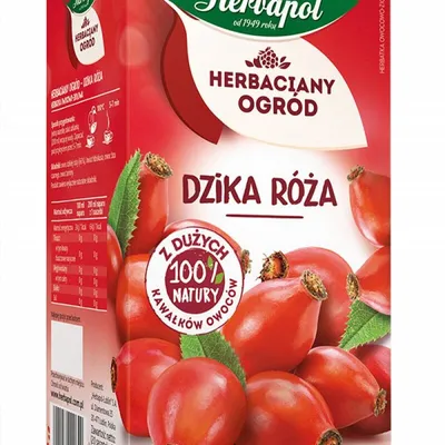Herbata dzika róza HERBAPOL herbaciany ogród 20 torebek