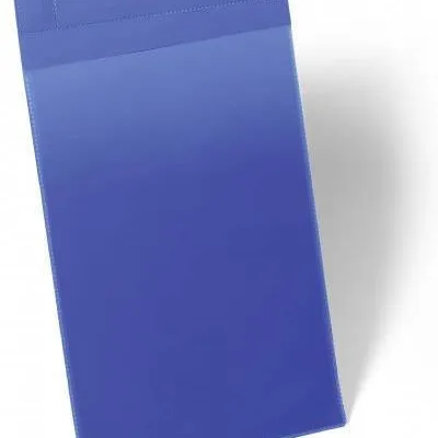 Kieszeń magazynowa pionowa magnetyczna neodymowa a4 DURABLE 174707 niebieska 10szt