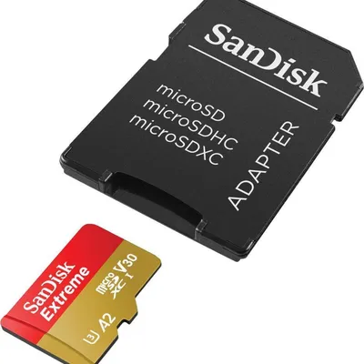 Sandisk karta pamięci extreme microsdxc 512gb 190/130 mb/s a2 v30 u3