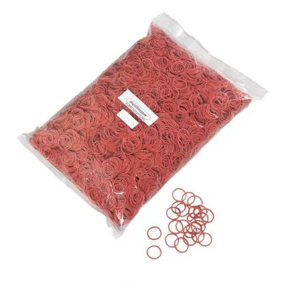 Gumki recepturki 190x1,5x2 śr.120 BINGO 1kg czerwone 60% rb1901520red