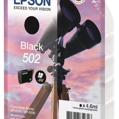 Tusz oryginalny EPSON t02v14010 c13t02v14010 czarny 210 stron