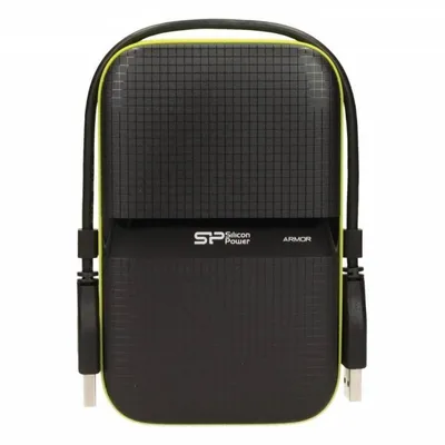 Silicon power armor a60 2tb usb 3.0 black-green/pancerny wstrząso/pyło i wodoodporny