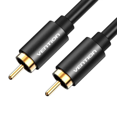 Kabel audio rca Vention vab-r09-b200 2m (czarny)