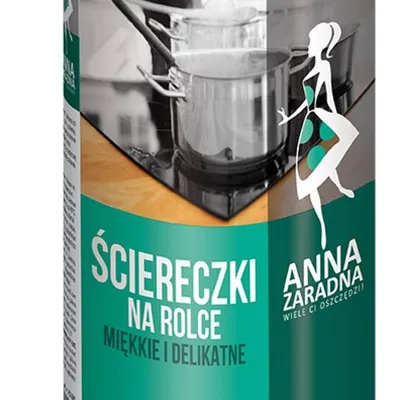 Ściereczki na rolce ANNA ZARADNA niebieska fala 50szt