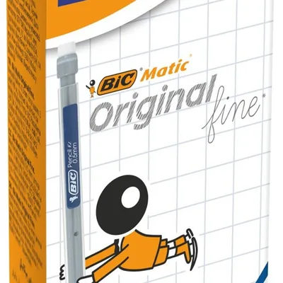 Ołówek automatyczny z gumką BIC matic original fine 0.5 820958 0.5