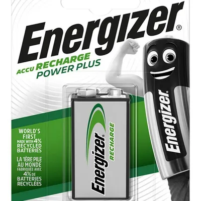Akumulator ni-mh 6f22 (9v) ENERGIZER power plus 175mah