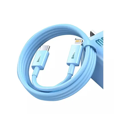 Kabel usb-c do lightning Baseus pd 20w 1m (niebieski)