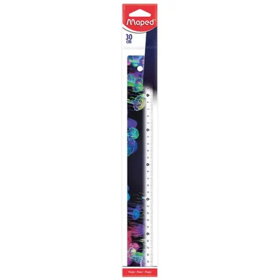 Linijka plastikowa 30cm MAPED deepsea