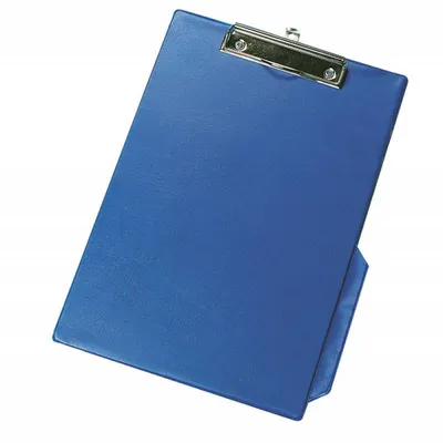 Deska z klipem a4 Q-Connect niebieska pvc