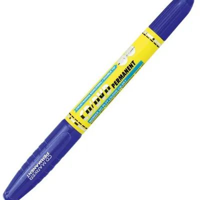 Marker cd/dvd oem cm-051 160-2273 niebieski podwójna końcówka