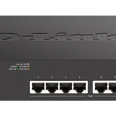 D-link przełącznik dgs-1100-10mpv2 switch 8ge poe+ 2sfp