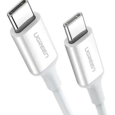 Kabel usb-c do usb-c UGREEN us264, 60w, 2m (biały)