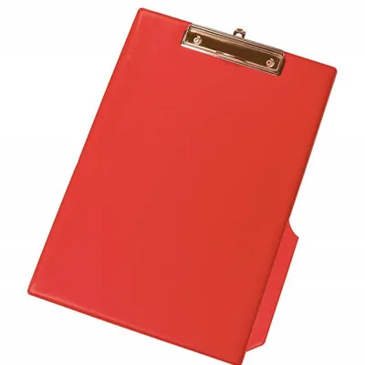 Deska z klipem a4 Q-Connect czerwona pvc