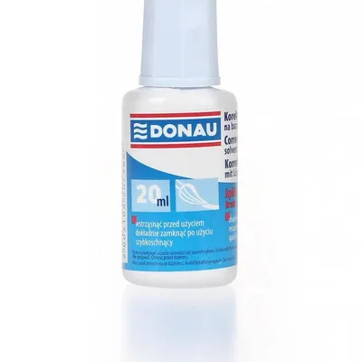 Korektor w płynie 20ml DONAU z pędzelkiem