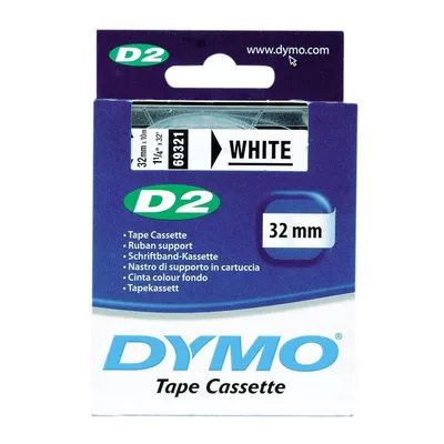 Tasiemka oryginalna biała DYMO s0721250/69321 32mm x 10 m